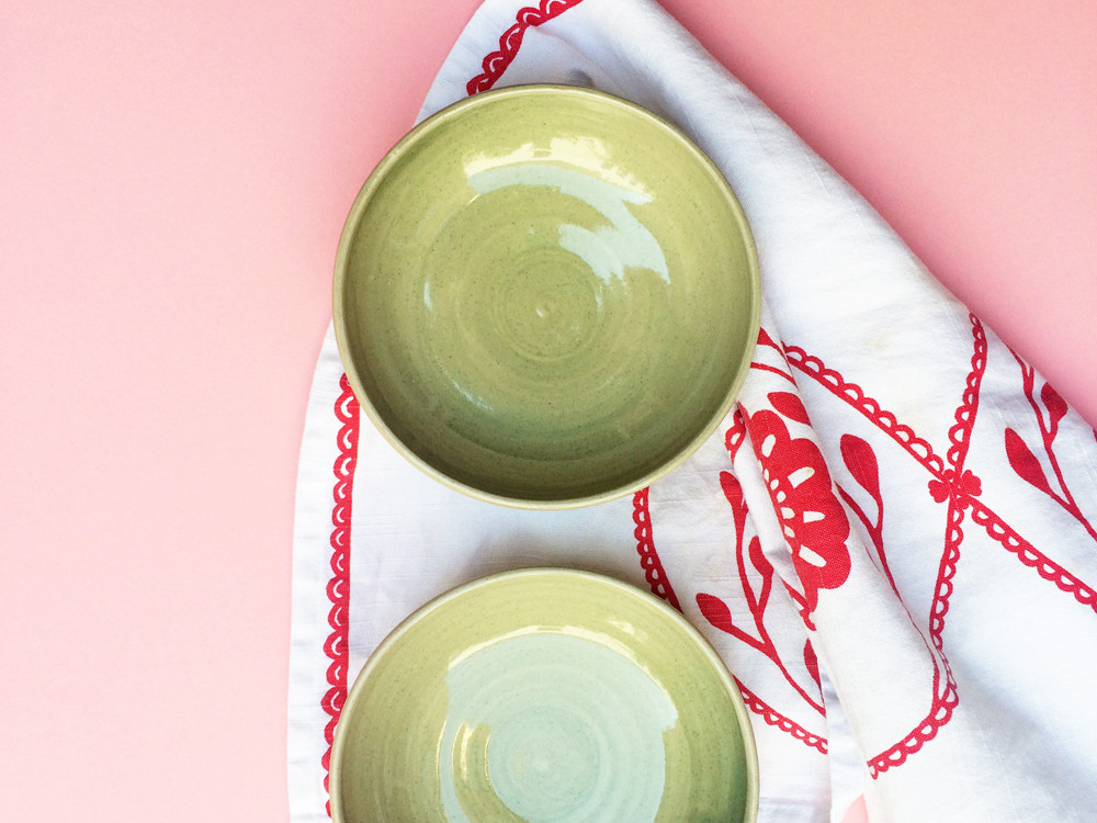 Kollektion Fleur Schalen Keramik Impression